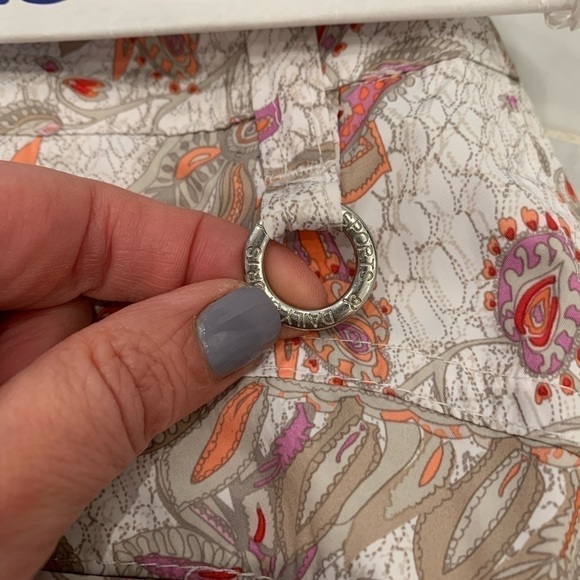 𝅺DAILY SPORTS Golf or tennis paisley skort skirt EUC size 2 - Picture 6 of 14